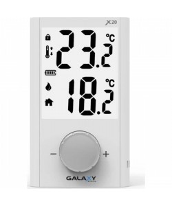 GALAXY Energy X20 Kablosuz Dijital Kombi Oda Termostat Beyaz